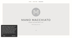 Desktop Screenshot of manomacchiato.com